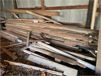 Lot of Lumber 2" & 1" 4x4 and Flooring Boards