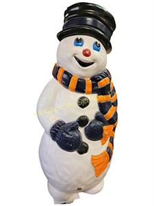 Snowman blow mold  38in