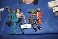 COLLECTION OF 4 FIGURES INCLUDING OLD