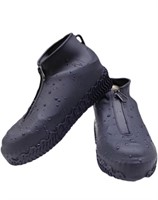 Waterproof Silicone Shoe Covers with Zipper for