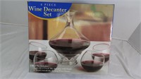 NIB 6 Pc Wine Decanter Set