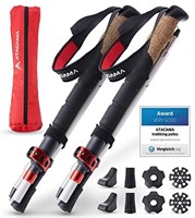 TN8595  AtacamaÂ® Premium Trekking Sticks - Cork H