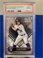 2022 Bowman Sterling  Ryan Vilade  Rookie PSA 10