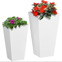 $78 2-Pack Outdoor Planter Set, Flower Pots