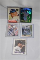 5 MISC BASEBALL CARDS