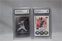 2 GRADED BASEBALL CARDS