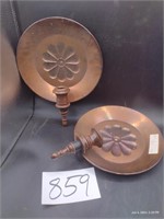 Copper Candle Wall Plates