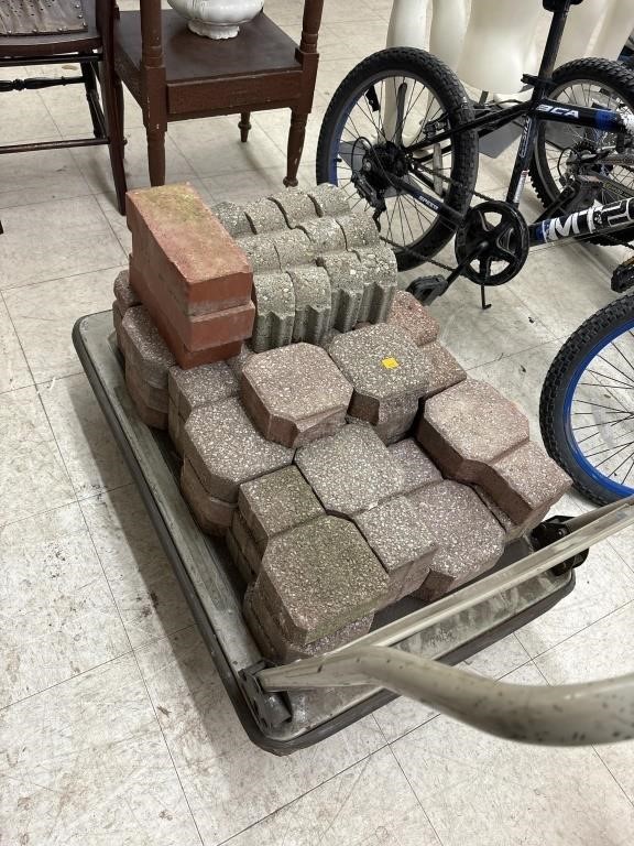 Concrete Landscaping Blocks - cart not included