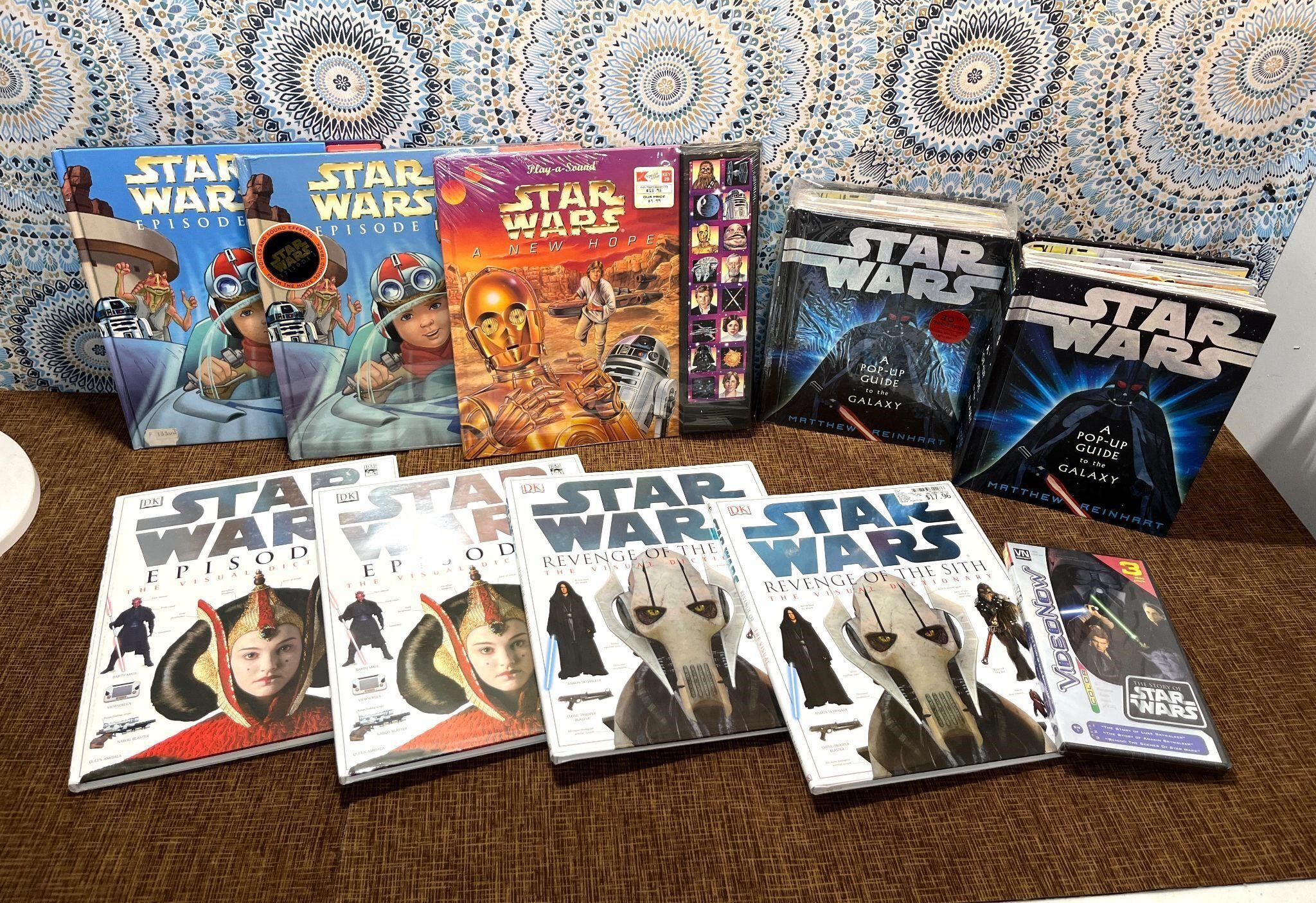 Star Wars Book & Video Now Lot - Qty 10