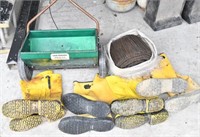 (5) Sets of Slush-eze and rubber boots,