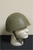 WW2 Italian M33 Steel Helmet W/ Liner & Chinstrap