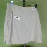 ADIDAS SKORT KHAKI SZ 12