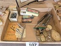 Vintage fishing supplies