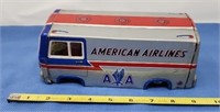 American Airlines MIB Shuttle Van Toy Japan