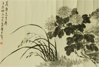 Huang Junbi 1898-1991 Chinese Watercolour on Paper