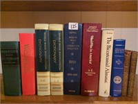 Dictionaries, Who's Who, etc books