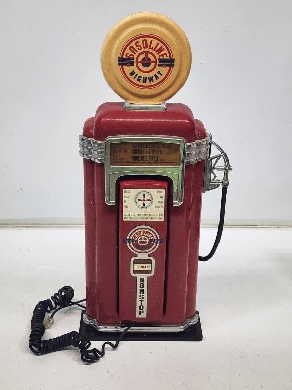 Vintage Gas Pump Telephone