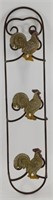 * Metal Roosters Wall Hanging - Possibly for