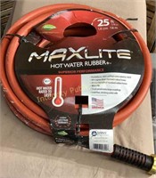 Maxlite Hotwater Rubber+ 25’ Hose