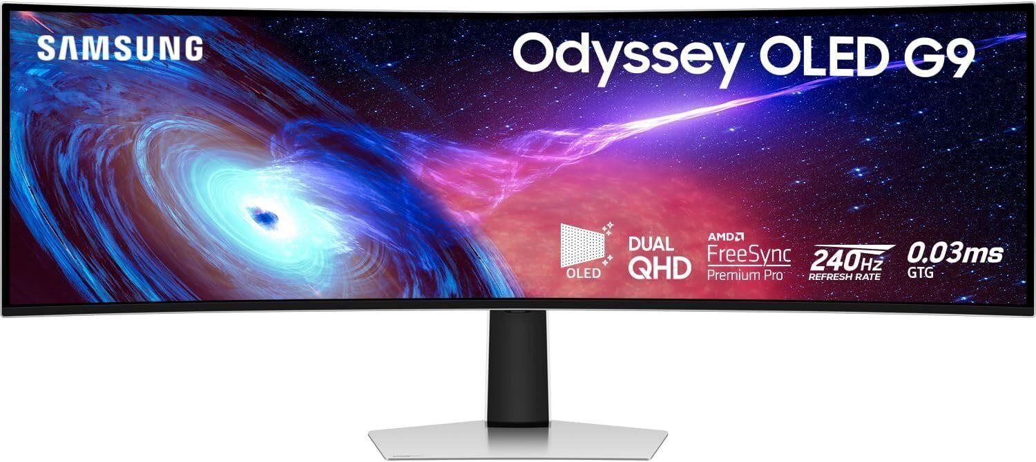 49 SAMSUNG OLED Curved Gaming Monitor