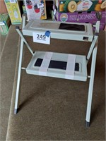 2-step metal step stool