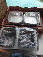 Food server/buffet plates, both non electric