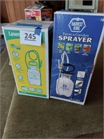 Lot of 2 yard and garden sprayers