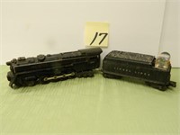 Lionel #671, 1952 6-8-6 Locomotive & Tender -