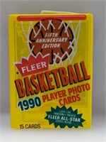 1990 Fleer Basketball Sealed pack Possible Jordan