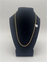 10K Gold Chain Necklace - 20” Approximately 4.25g