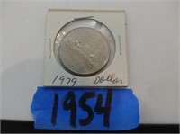 Canadian 1 dollar coin 1979