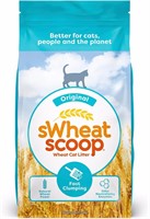 Wheat Scoop Natural Wheat Cat Litter 25 Pound Bag