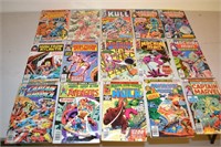 Fifteen Various Marvel Comics