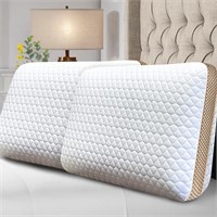 Memory Foam Pillows Set of 2 Standard/Queen Size M