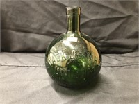 Unusual Embossed European Bottle