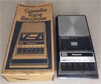 C7) Vintage Panasonic Cassette Tape Recorder