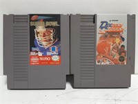 NES Super Bowl And NES Doible Dribble