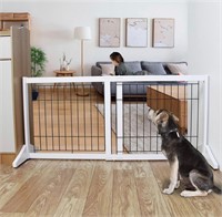 Free Standing Indoor Dog Gate