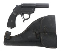 WWII GERMAN ac CODE WALTHER LP 34 FLARE PISTOL