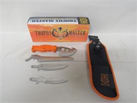 Trophy Master Hunting Knife w/Interchangeable