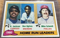 1981 Reggie Jackson , Ben Oglivie &Mike Schmidt #2