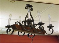 Gothic Style Hanging Light Fixture.