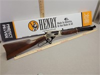 New Henry lever action 410 shotgun w/ box &