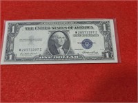 One Dollar Silver Certificate  1935 E