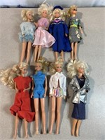 Vintage 1960s Barbie dolls