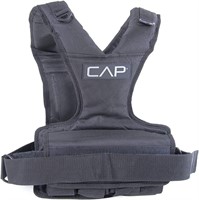 CAP Barbell Women's Weighted Vest, 30 Pound, Black