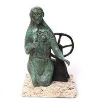 Rufino Tamayo Female Bronze Sculpture
