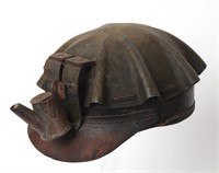 Rare Turtle Shell Lamp with Minors Hat