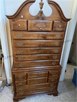 Highboy chest, does come in two pieces