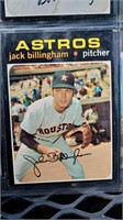 1971 Topps Baseball Card #162 Jack Billingham